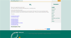 Desktop Screenshot of everythingabout.net
